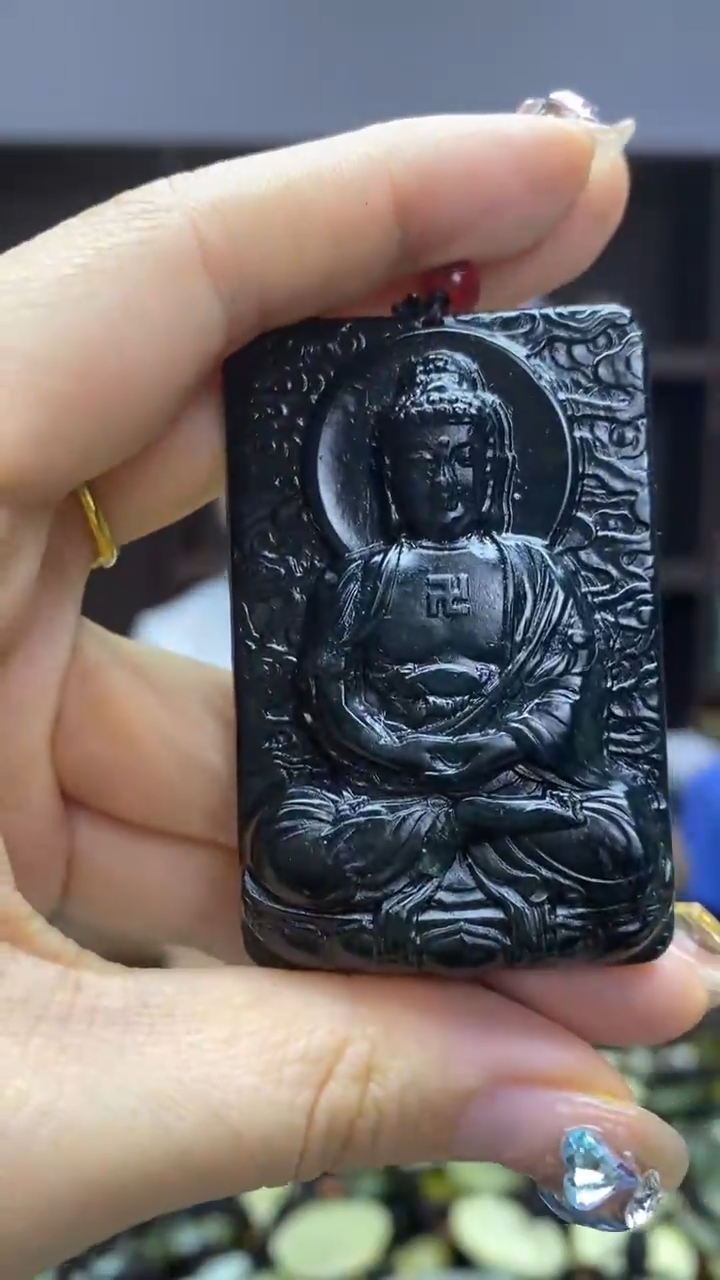 未镶嵌岫玉挂件 