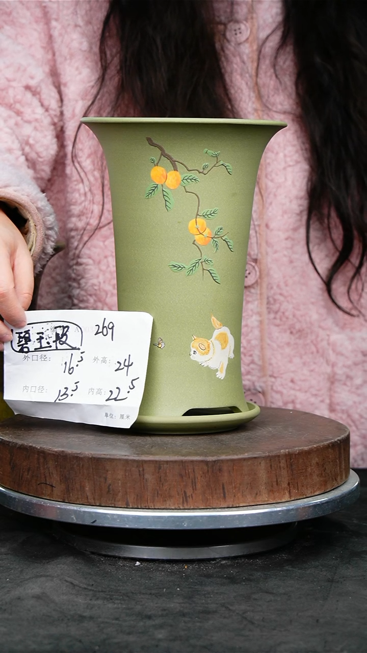 紫砂花盆269+z紫砂花盆