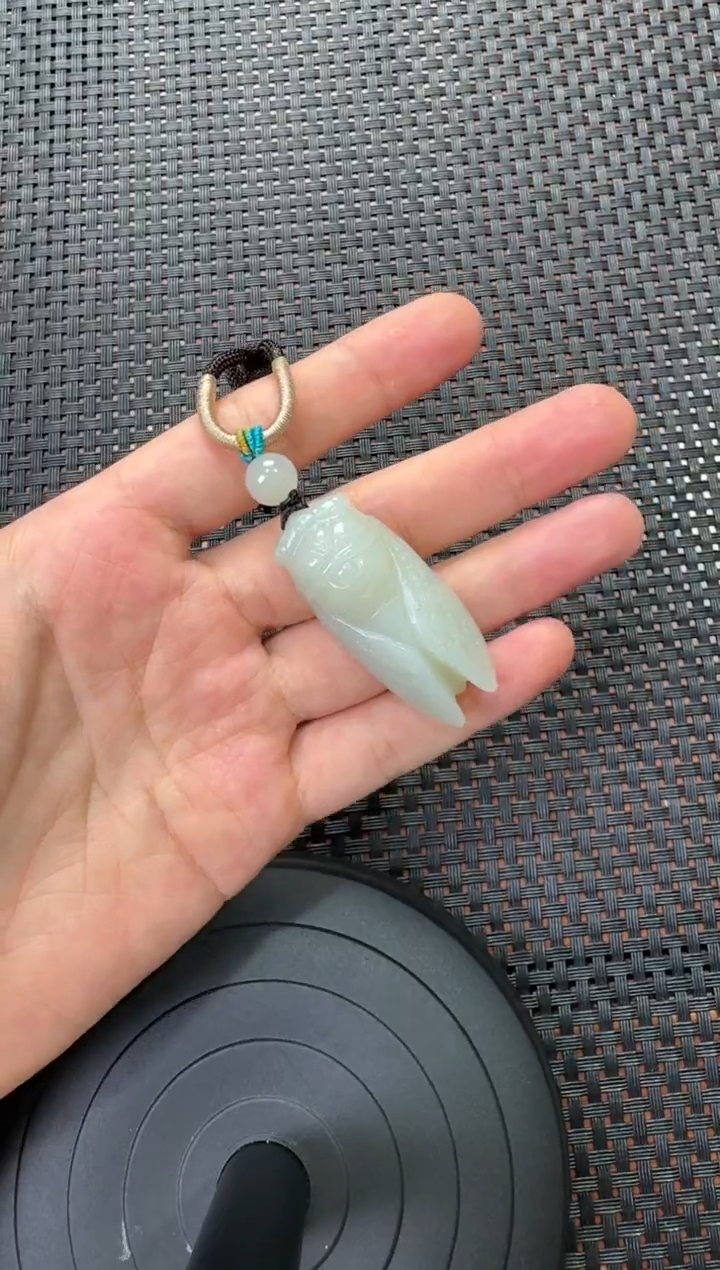 吊坠(赠链)未镶嵌和田玉近矿产挂件