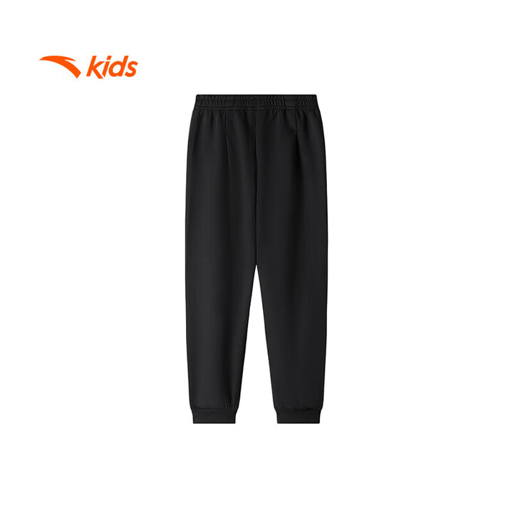 安踏儿童裤子女小童优可丝针织运动长裤362439739