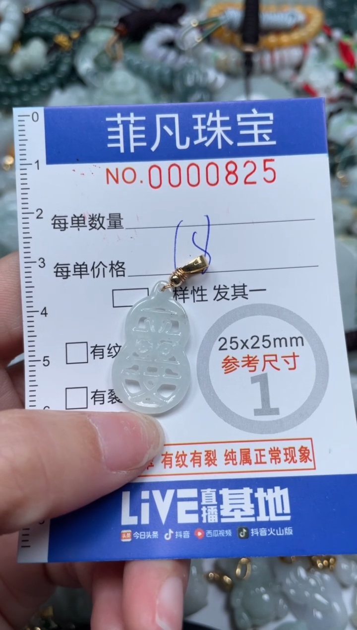 【闪购商品】翡翠颈饰未镶嵌00..0825