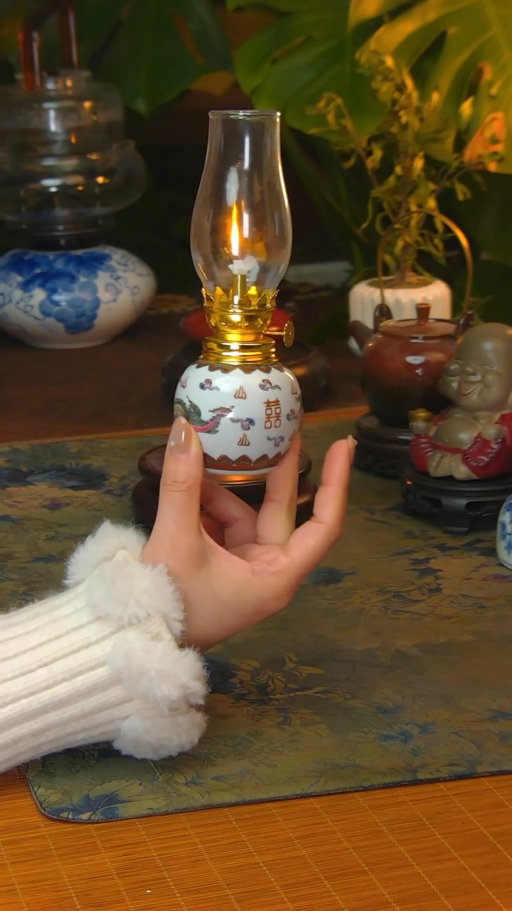 【闪购商品】景德镇陶瓷灯摆件