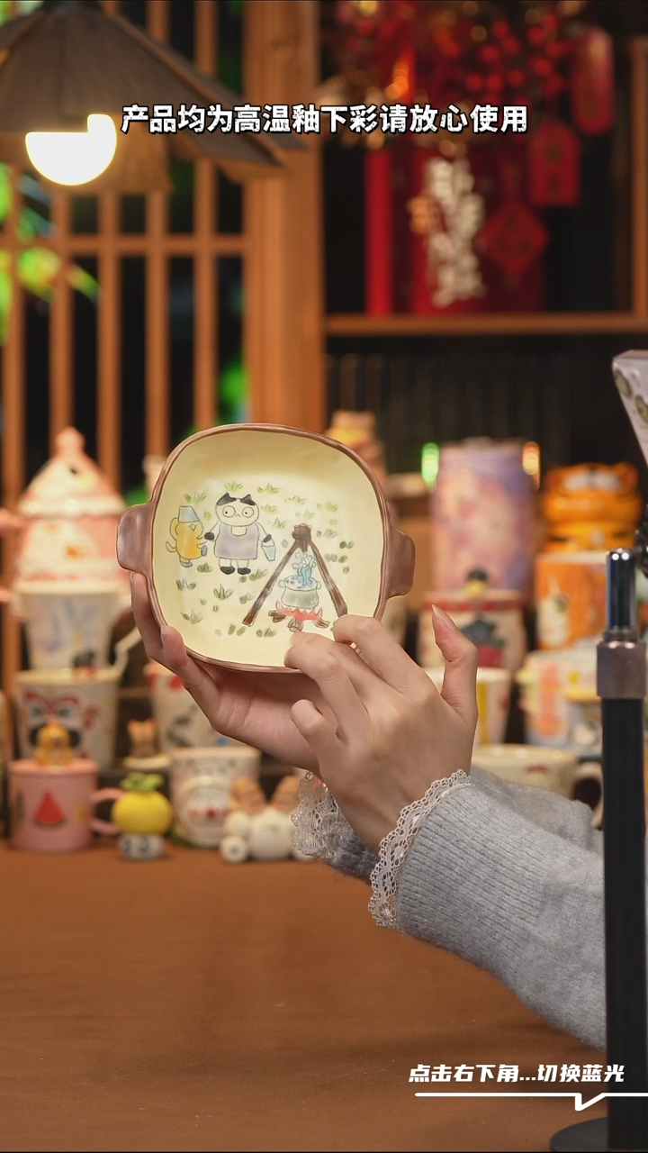 【闪购商品】摆件A1059文创纯手工手绘