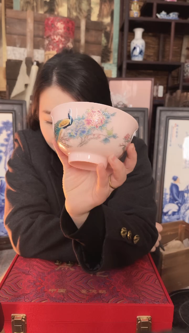 陶景德镇陶瓷摆件C307