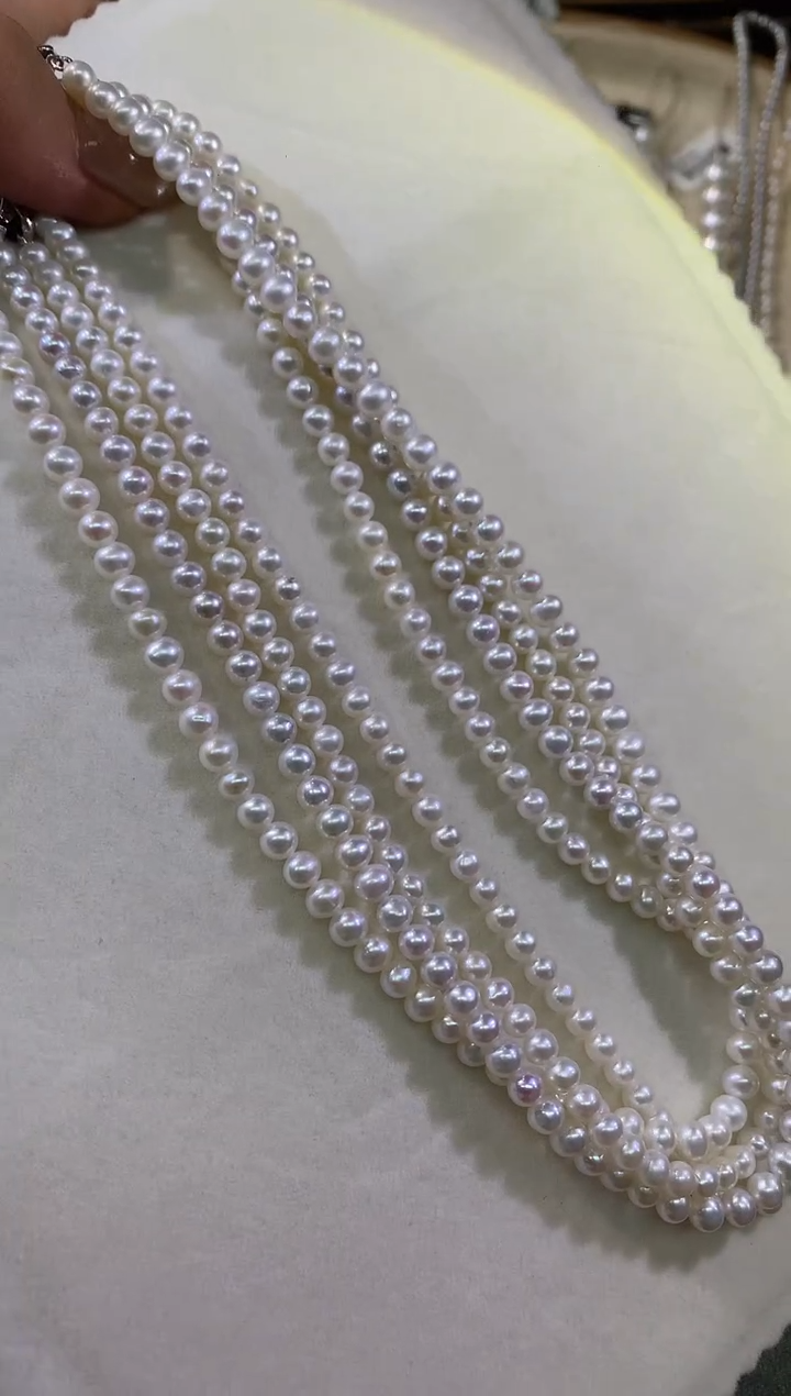 银S925镶嵌项链淡水珍珠A491|多样性发其一|299