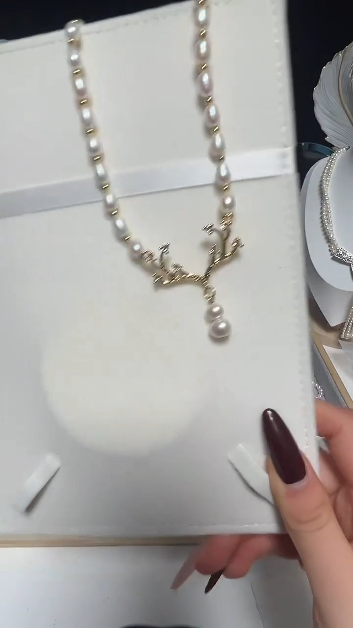 颈饰钛钢淡水珍珠永丽珍珠严选