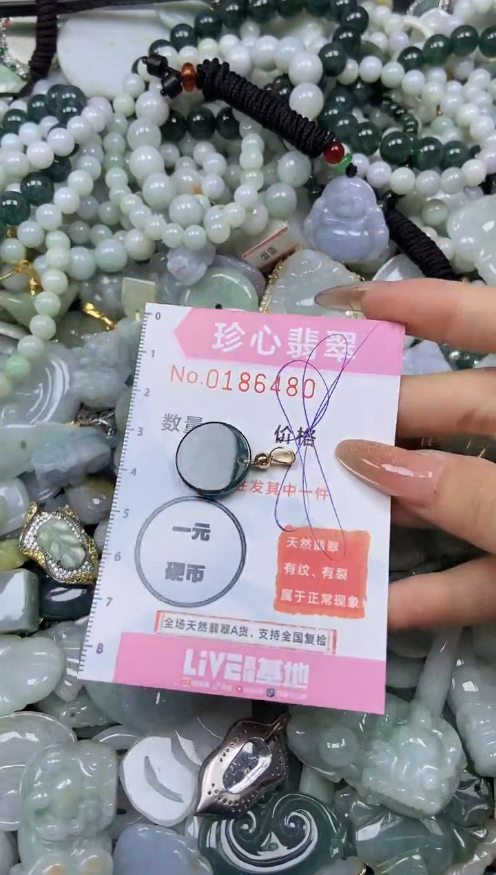 翡翠未镶嵌颈饰闪购链接0186480