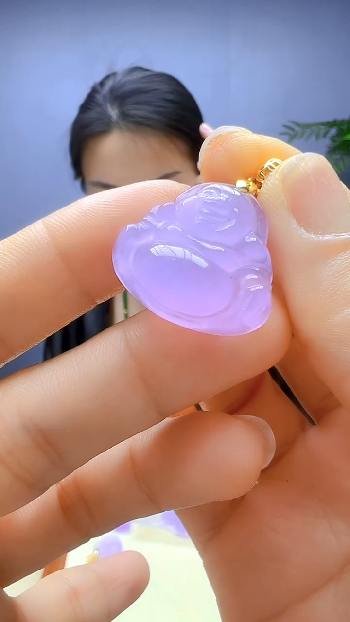 【闪购商品】翡翠颈饰14K金镶嵌颈饰