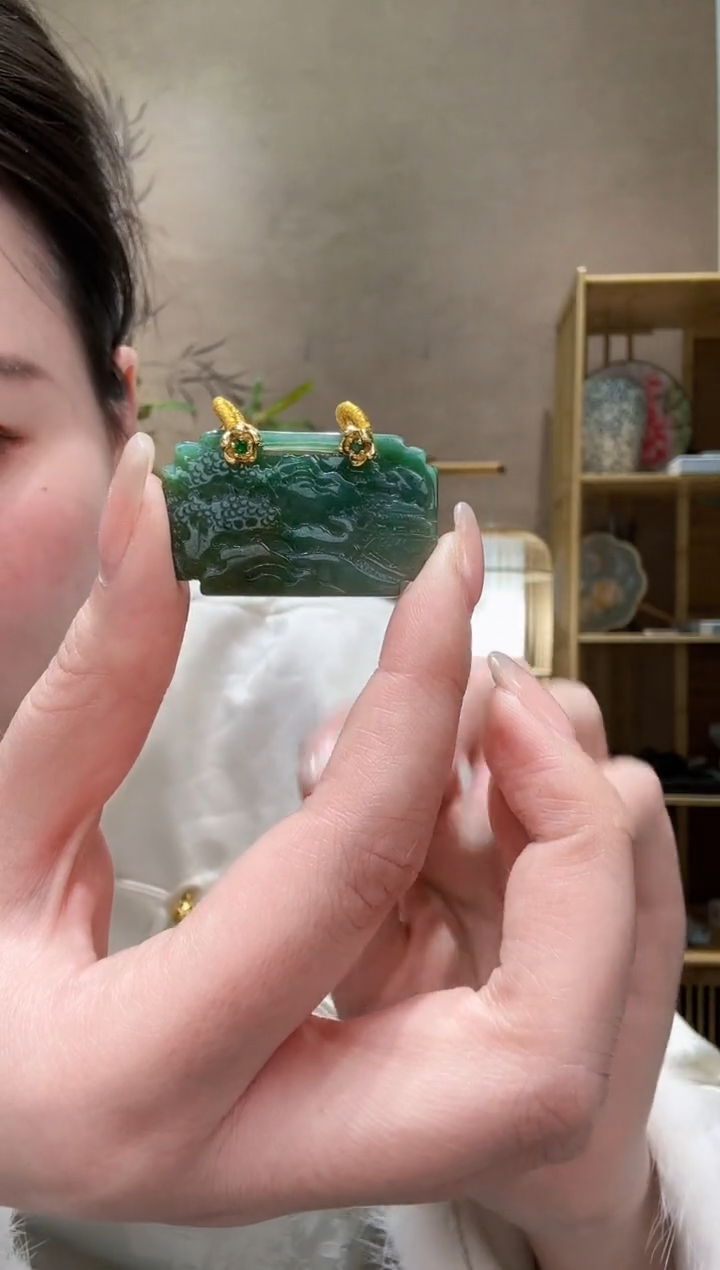 【闪购商品】翡翠颈饰未镶嵌吊坠