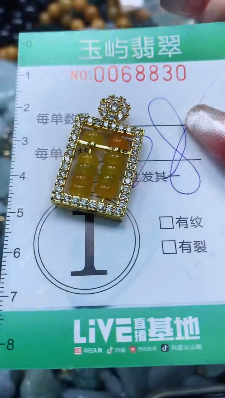 【闪购商品】翡翠颈饰未镶嵌闪购0068830