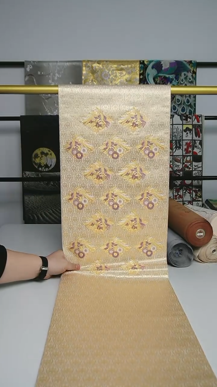 【闪购商品】织绣织锦125三通帝王紫