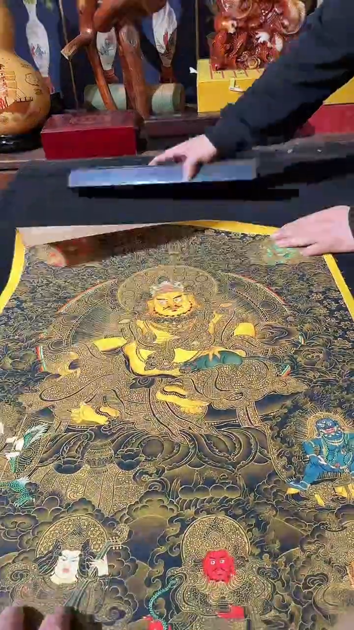 卷轴画藏式珍藏彩绘艺术馆171