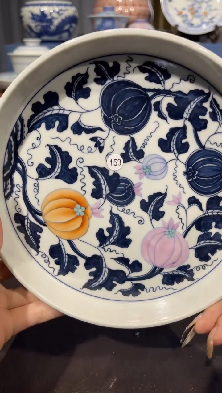 【闪购商品】杯153斗彩西瓜壶承发发发