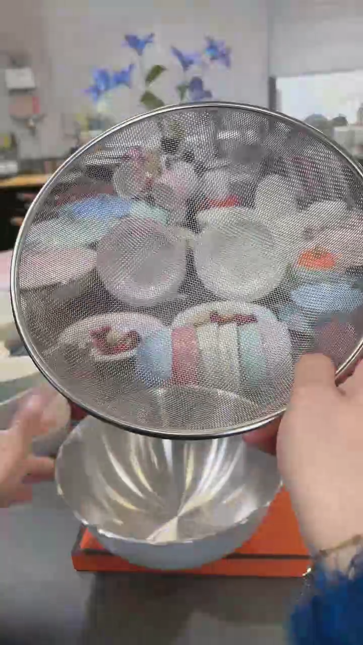 【闪购商品】瓷不锈钢料理盆+沥水篮24cm（2件套）