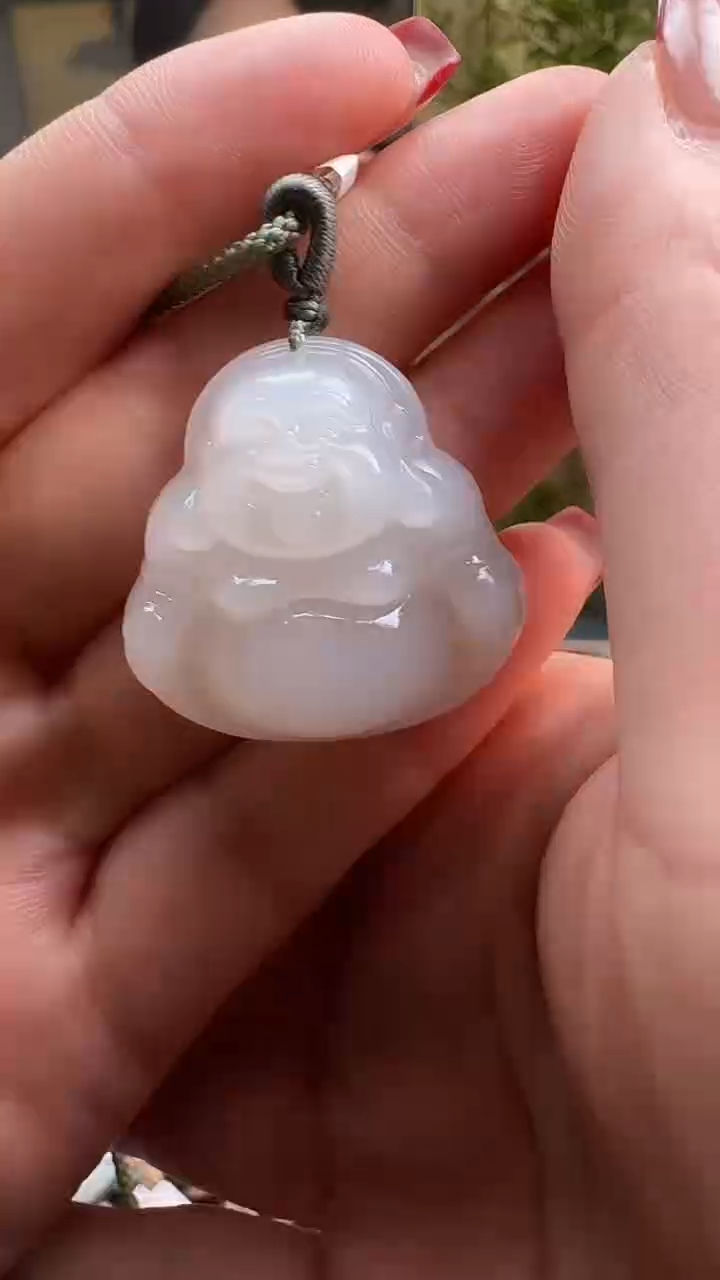 【闪购商品】和田玉吊坠未镶嵌1061 佛公30mm