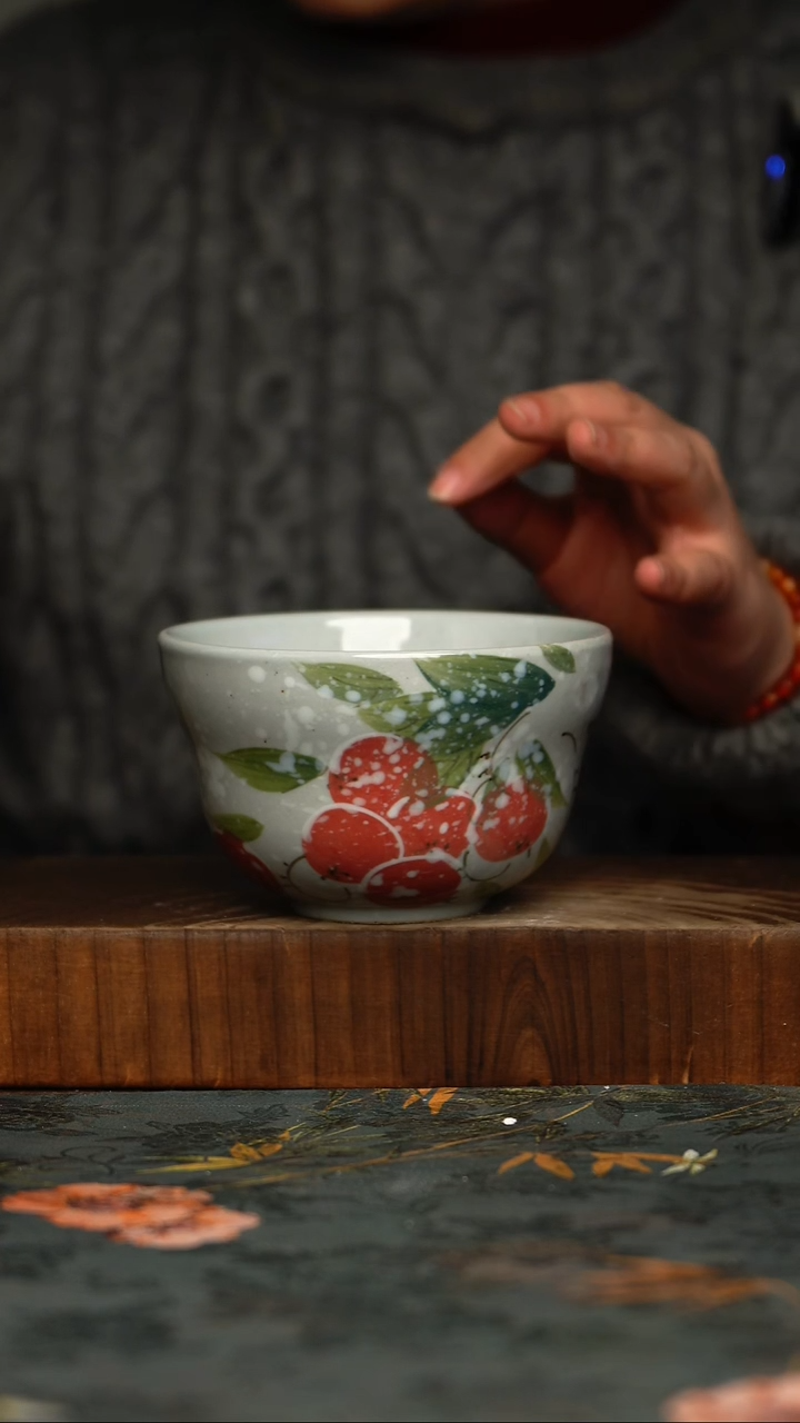 瓷片景德镇手工绘画同款