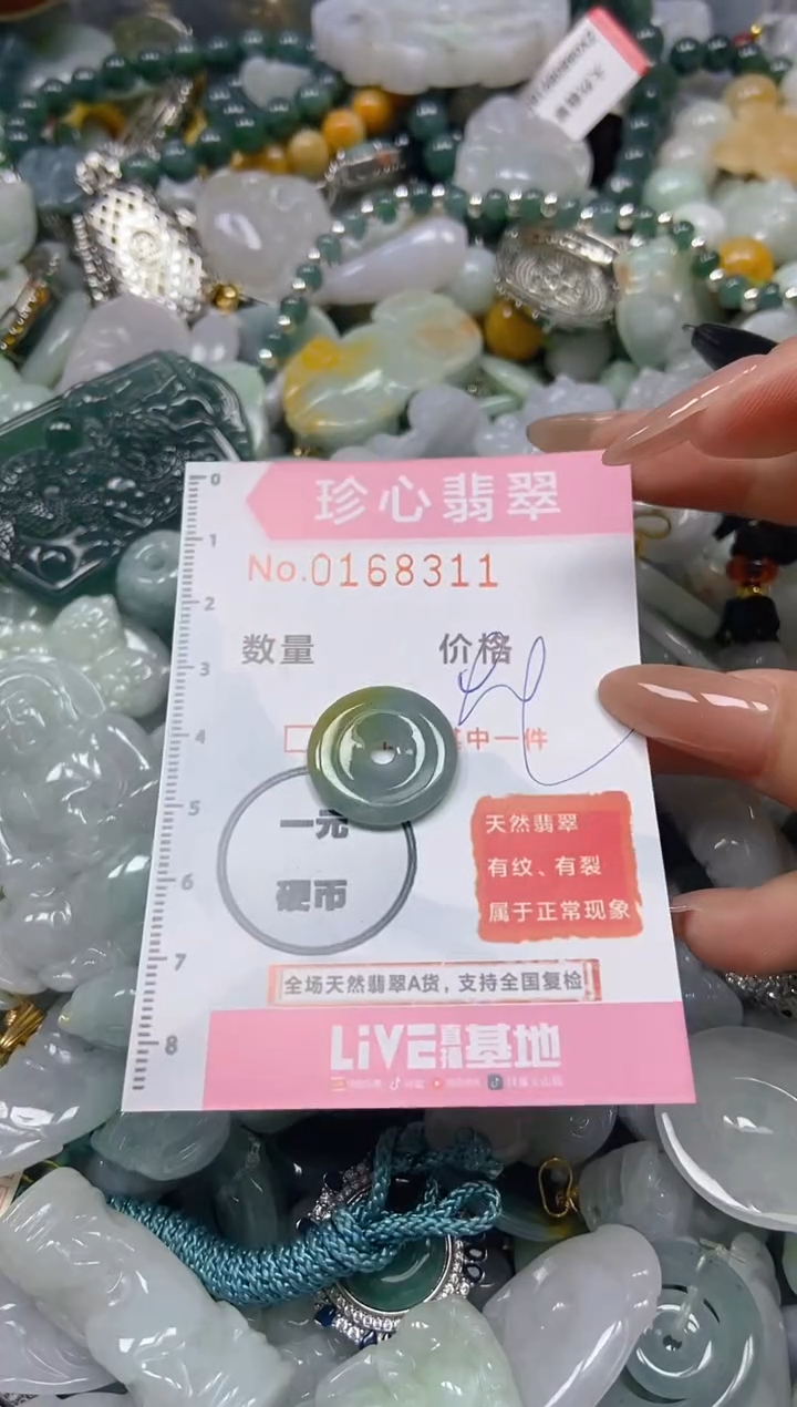 【闪购商品】翡翠颈饰未镶嵌闪购0168311