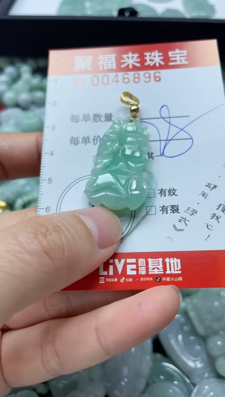 【闪购商品】翡翠颈饰未镶嵌闪购0046896