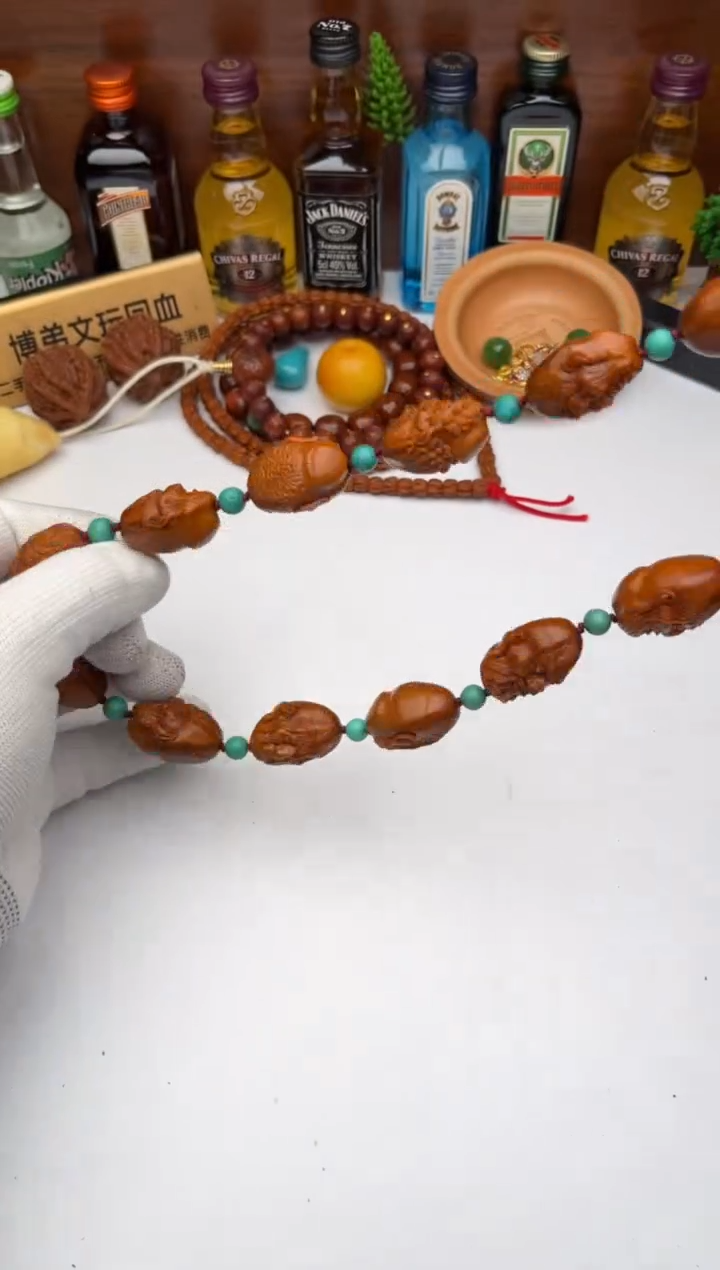 【闪购商品】橄榄核吊坠橄榄核长串