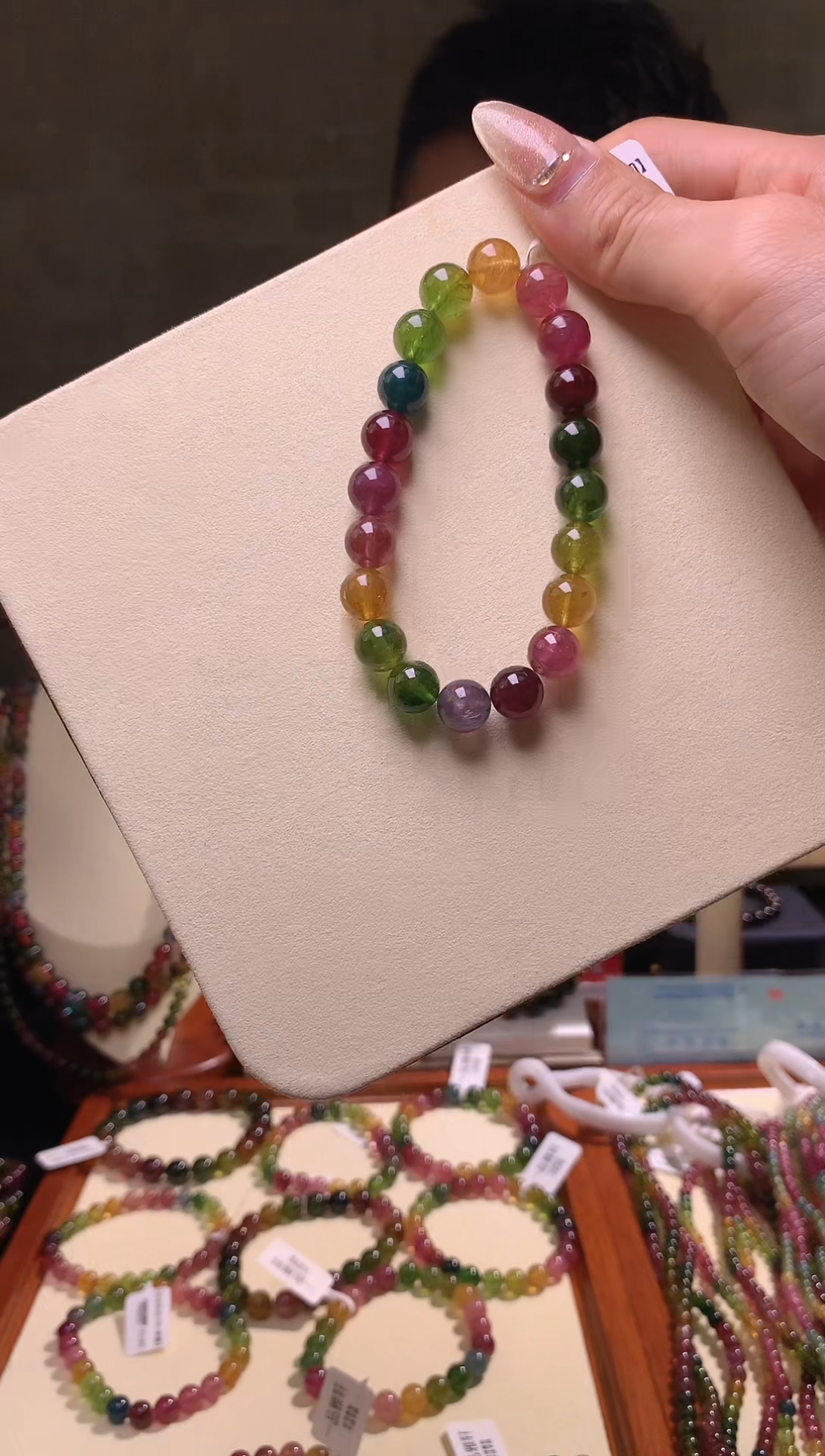 【闪购商品】碧玺手串未镶嵌碧玺