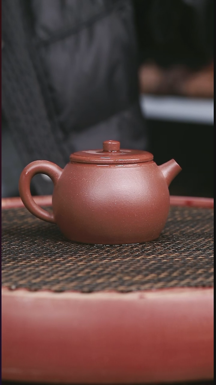 茶壶紫砂17号全手工巨轮200CC