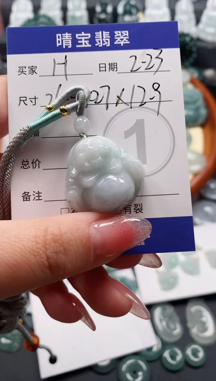 【闪购商品】翡翠颈饰未镶嵌天然翡翠