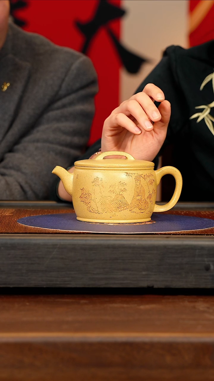 【闪购商品】紫砂茶壶CLQ 本绿 汉瓦