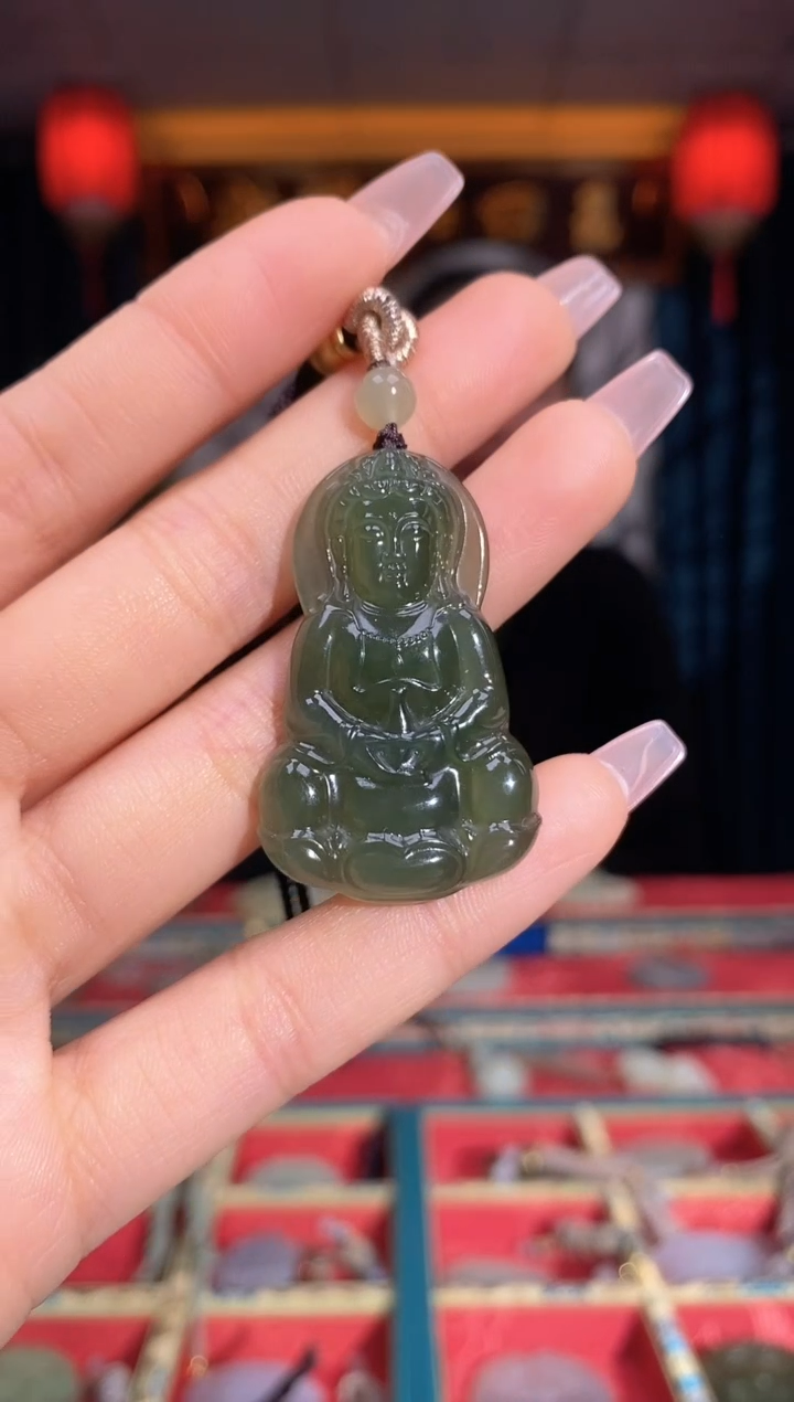 【闪购商品】和田玉颈饰未镶嵌观音