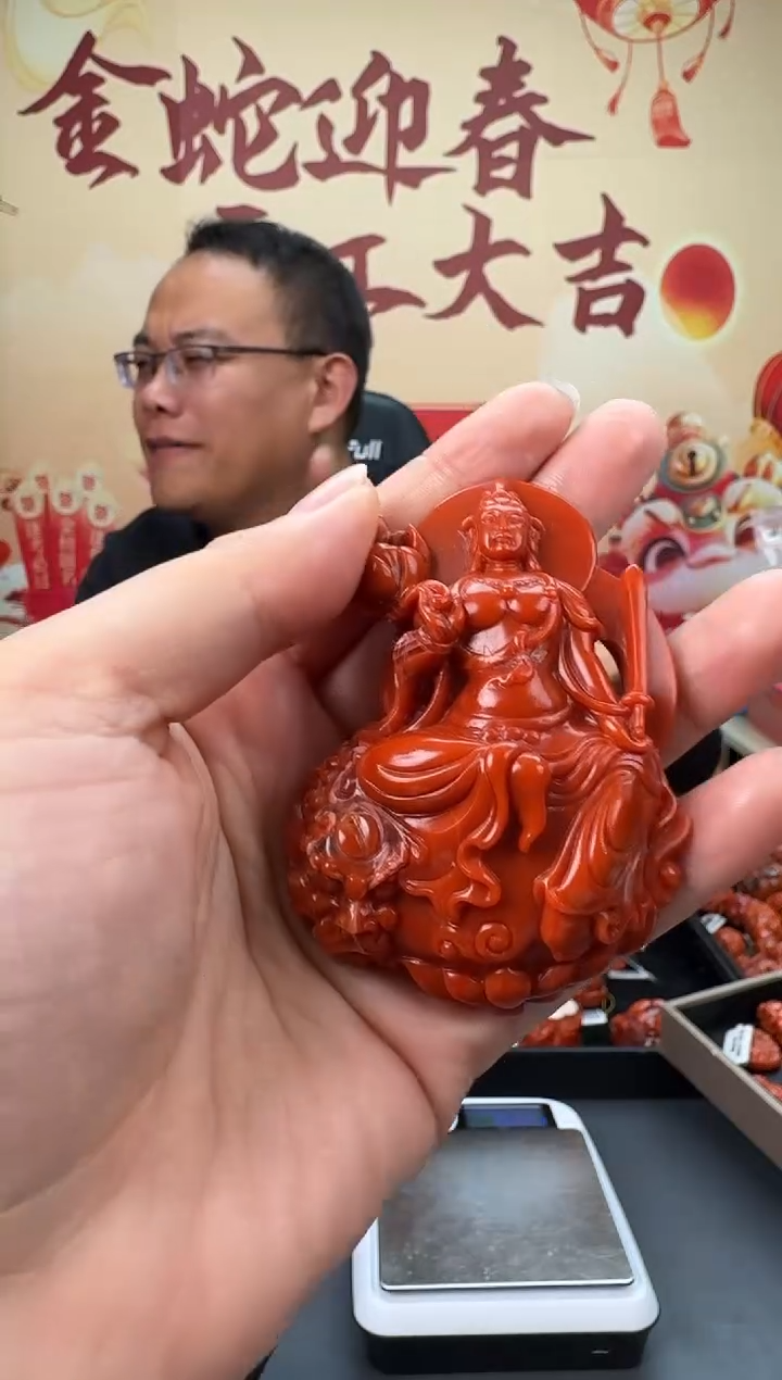 【闪购商品】南红玛瑙雕刻未镶嵌111ZB0213产品一个