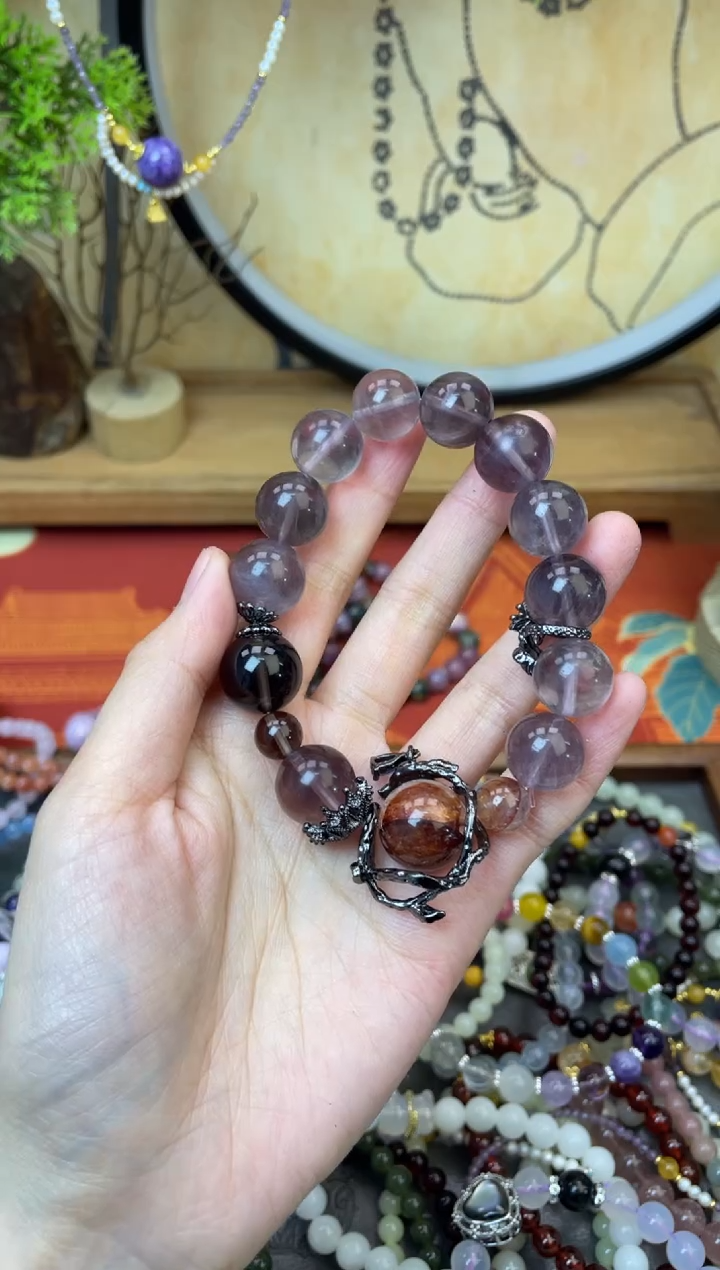 【闪购商品】萤石手链未镶嵌956手串