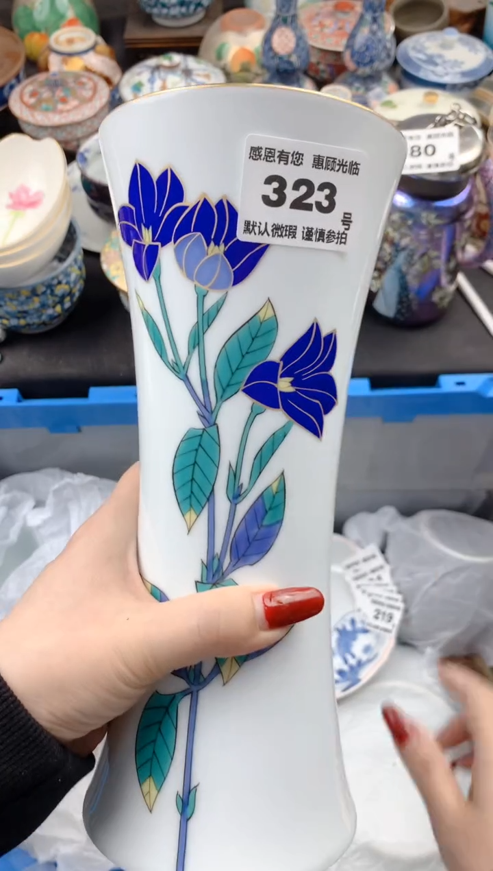 【闪购商品】瓷片323号九姑娘工艺品瓷器