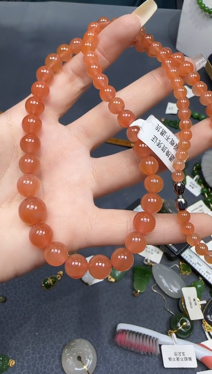 【闪购商品】南红玛瑙挂件未镶嵌1