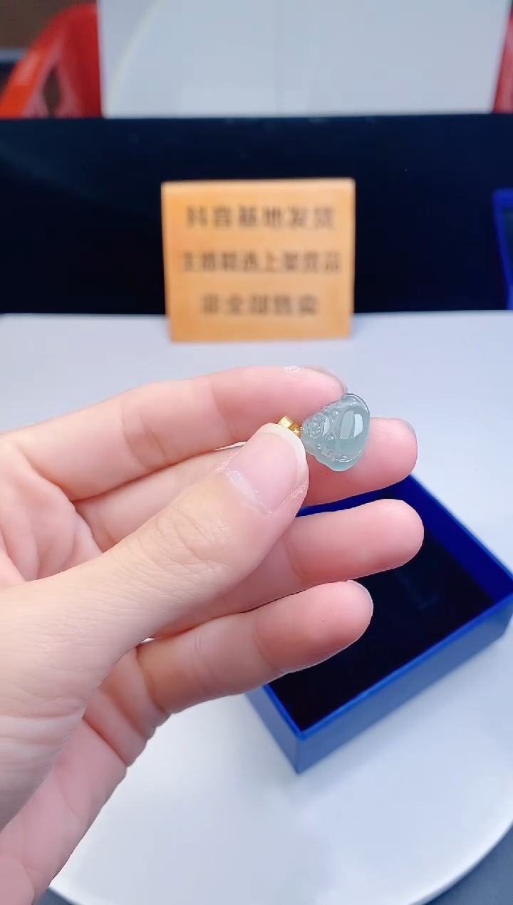 颈饰未镶嵌翡翠   