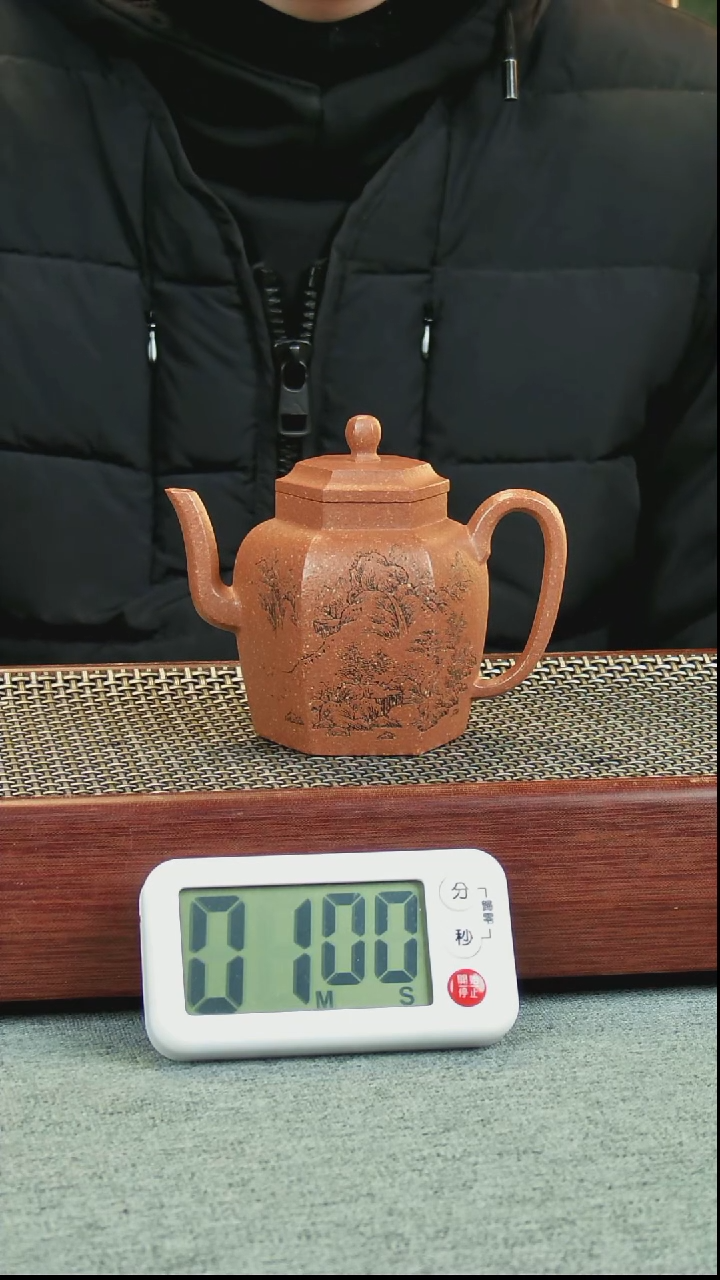 【闪购商品】紫砂茶壶六方宫灯