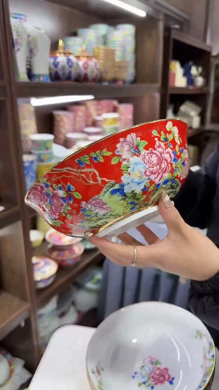 【闪购商品】瓷片景德镇陶瓷大汤碗1个