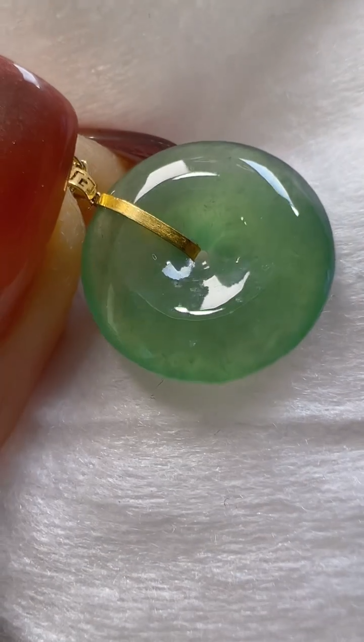 【闪购商品】翡翠吊坠(不含链)18K金镶嵌多样性团购发一件