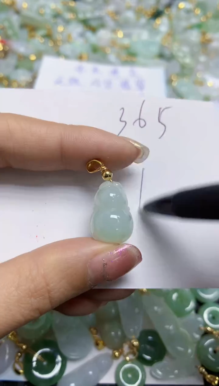 【闪购商品】翡翠颈饰合金天然A货翡翠