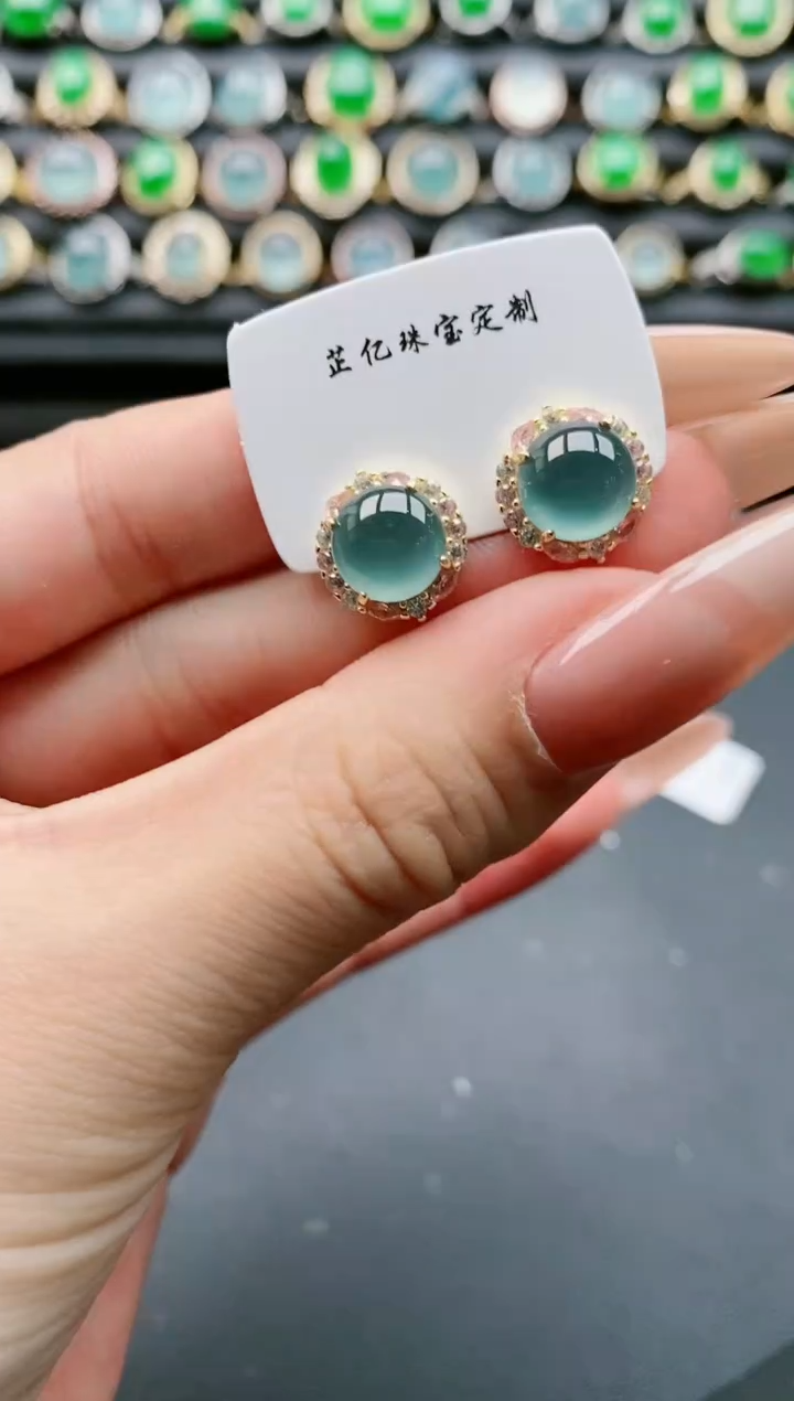 【闪购商品】翡翠戒指银S925镶嵌111111