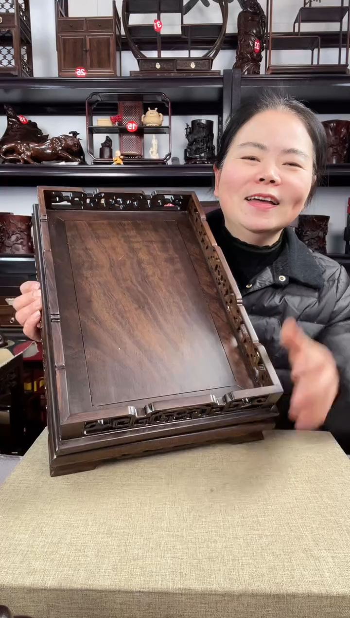 木新大长方老李红木工艺品