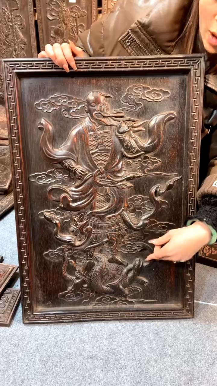 【闪购商品】木紫檀雕刻一物一拍一直播为准