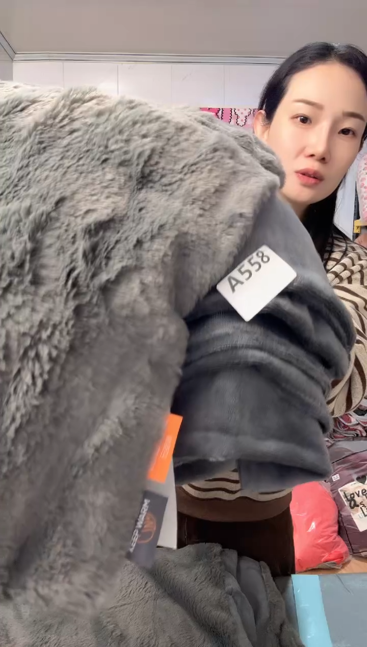 牛奶绒558兔毛四件套默认微瑕