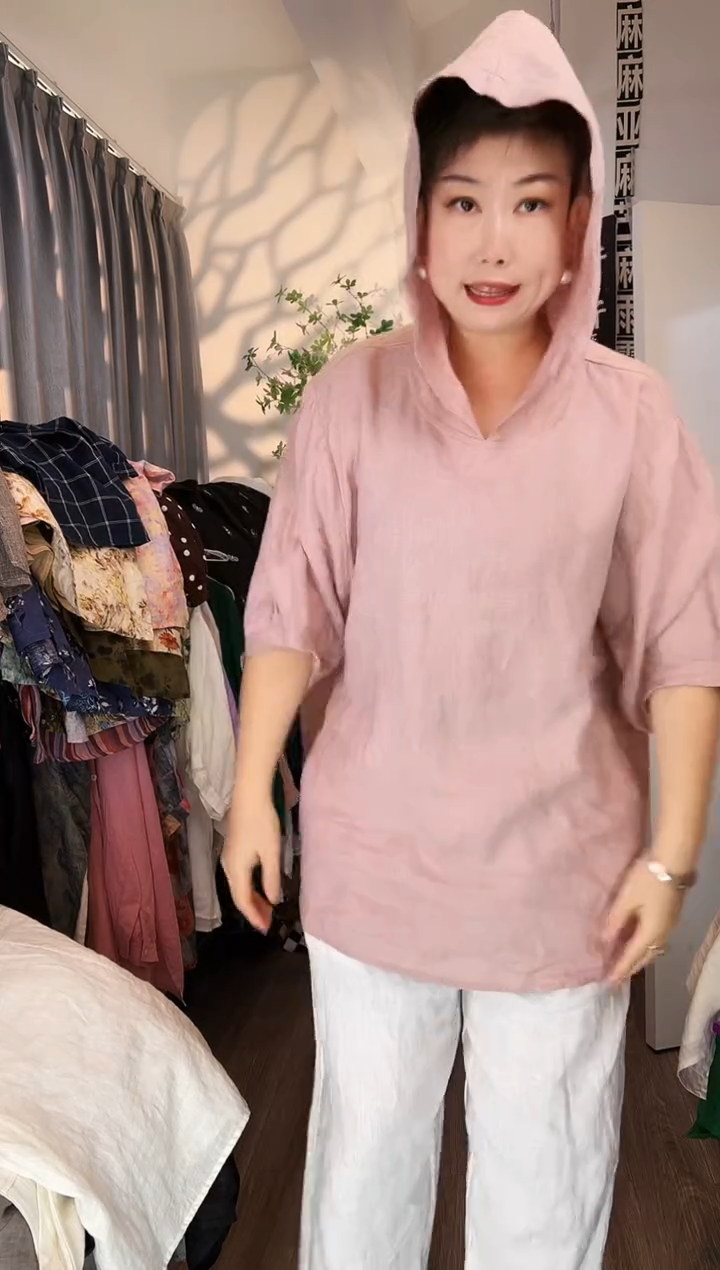 亚麻汉麻苎麻大码女装。