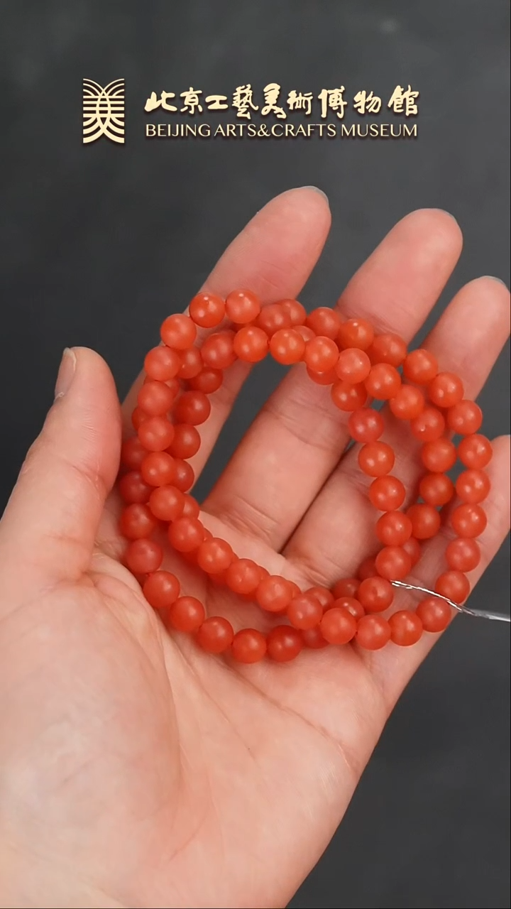 【闪购商品】南红玛瑙手串未镶嵌B0124GMD391多圈手串