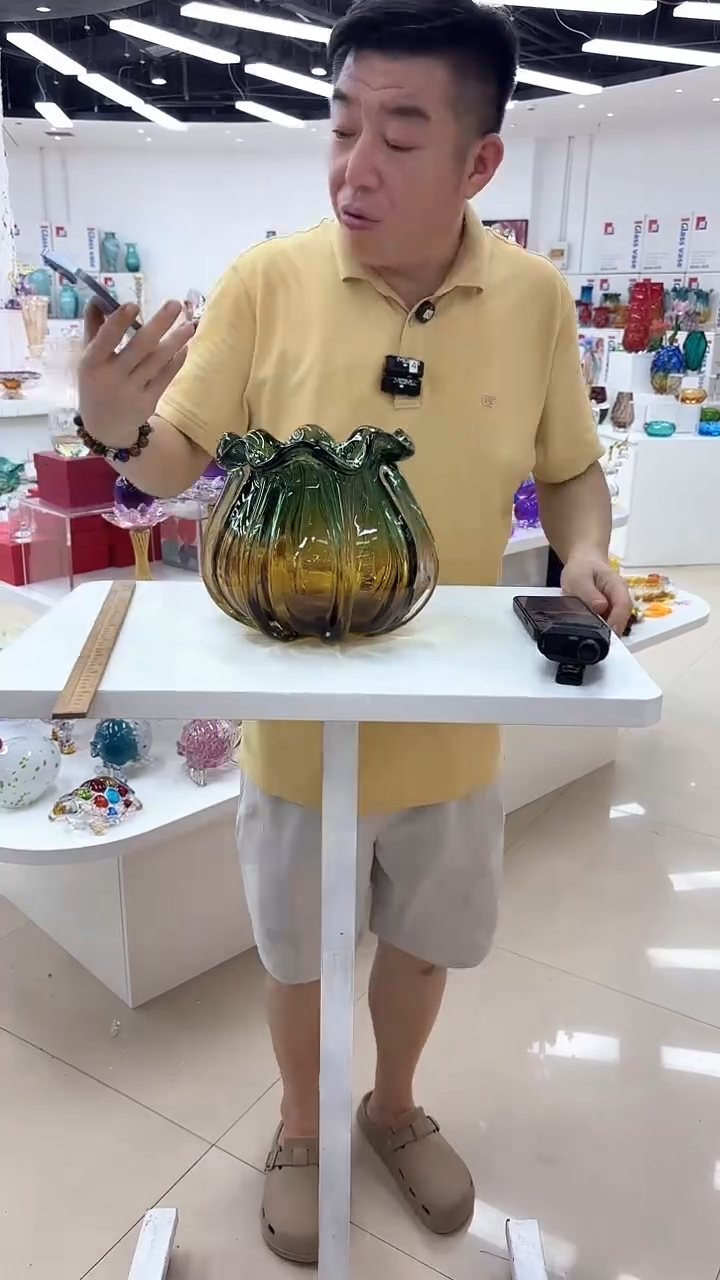 玻璃外贸尾货花瓶072  l834