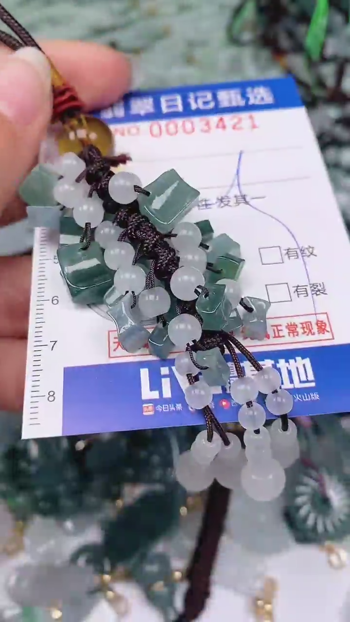 【闪购商品】翡翠颈饰未镶嵌00003421