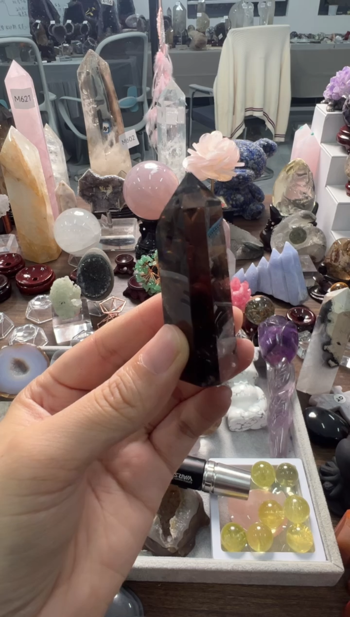 未镶嵌珠宝半成品水晶M420 约6.6小明