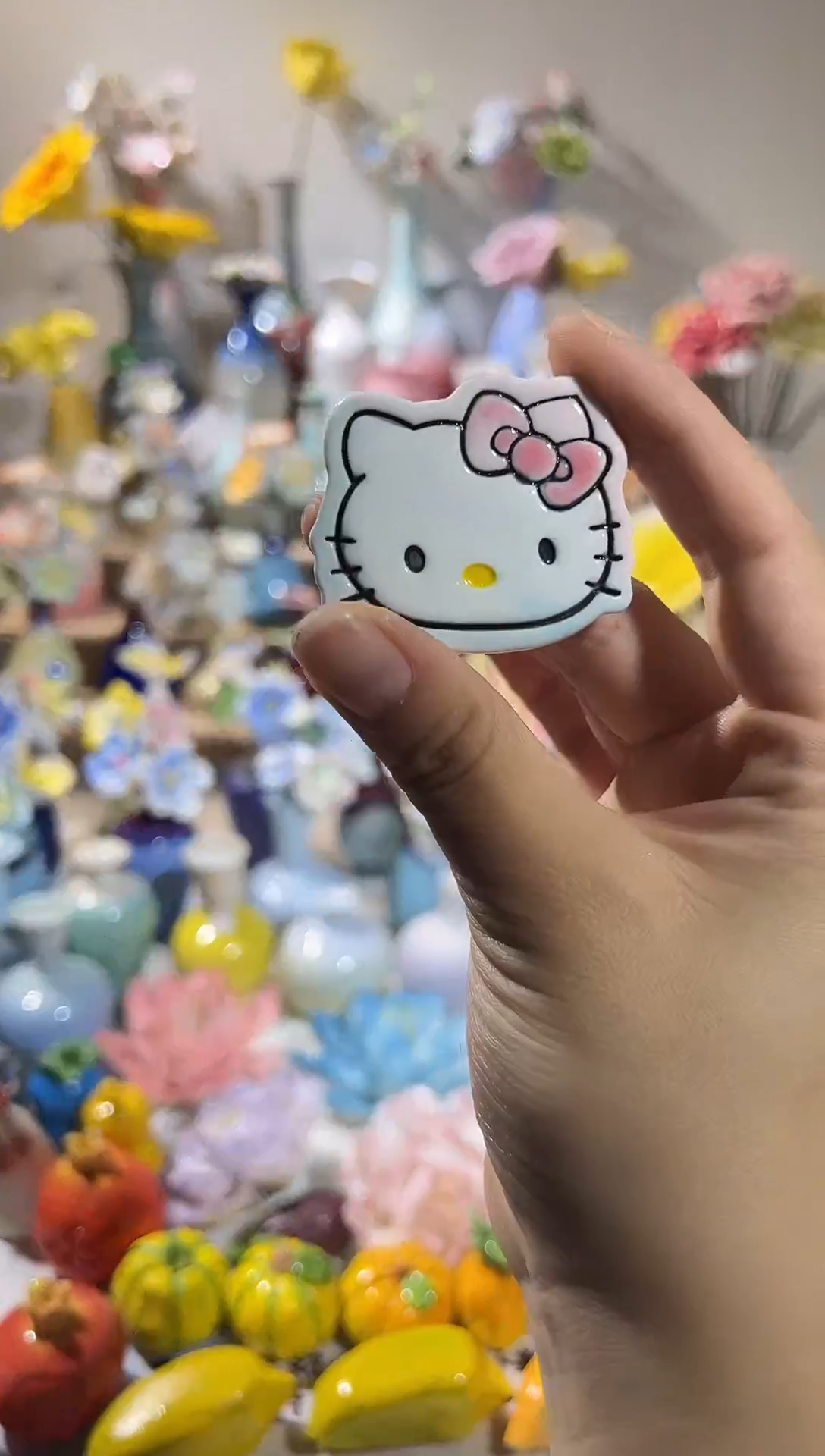 创意手工陶KT冰箱贴