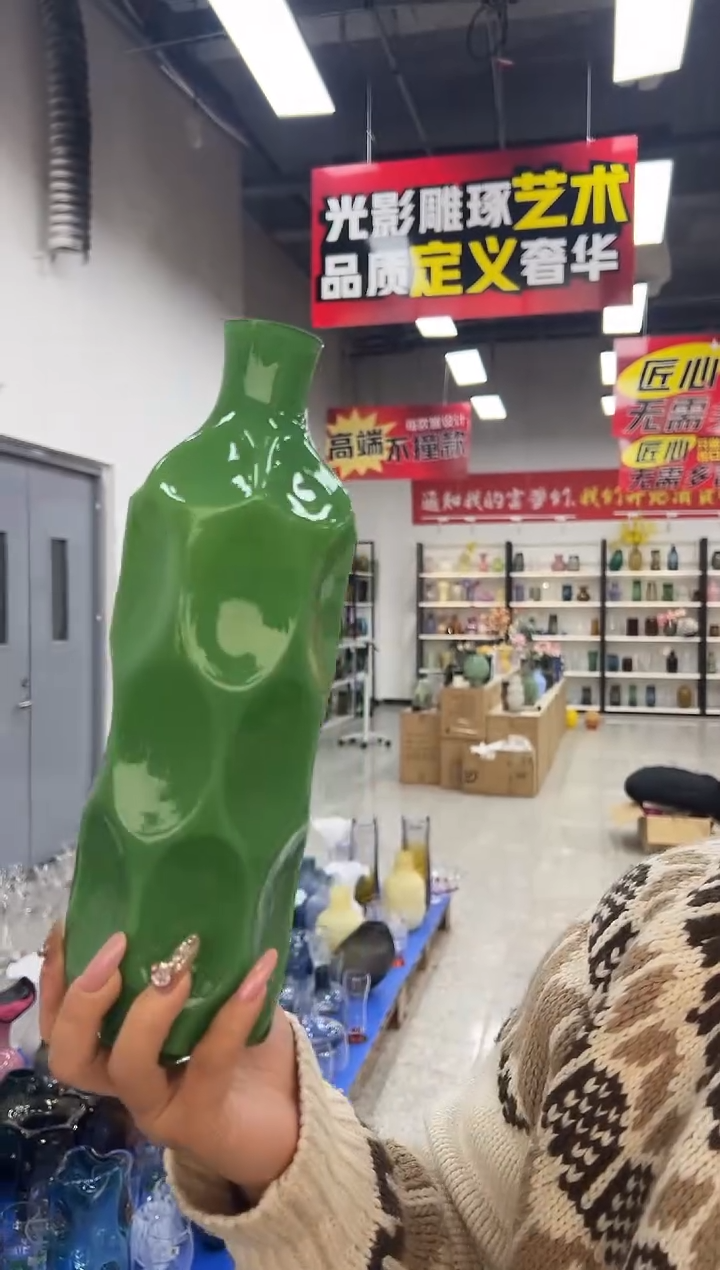 水养鲜花干花插花客厅装饰品大（微瑕黑点）