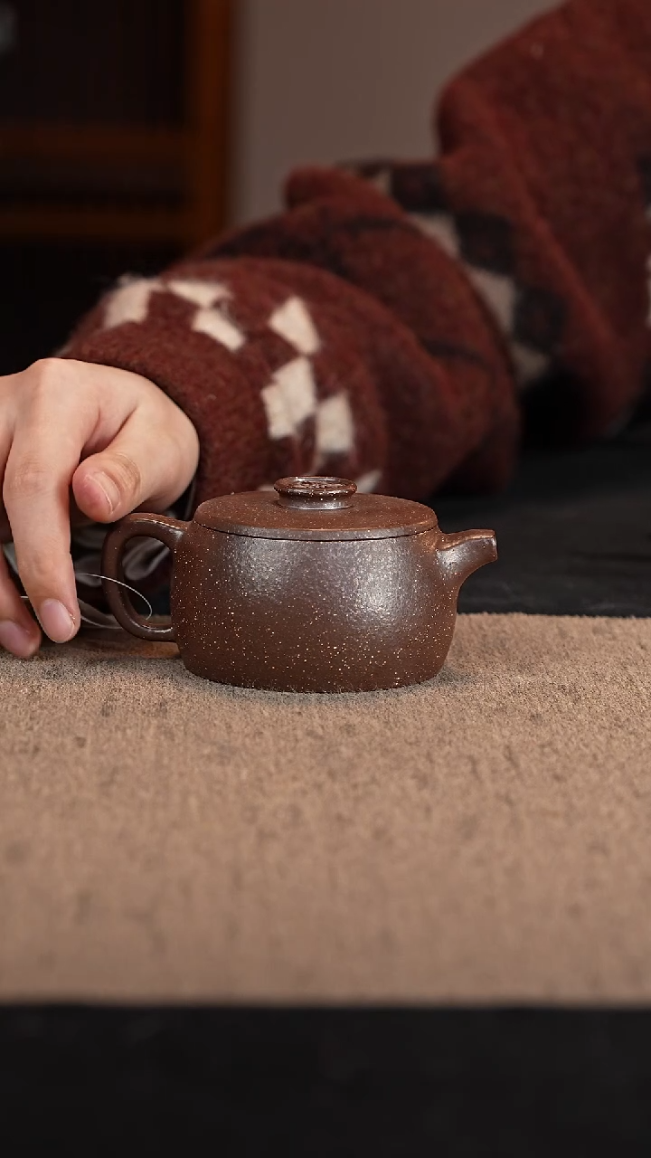 【闪购商品】紫砂茶壶天星泥汉瓦