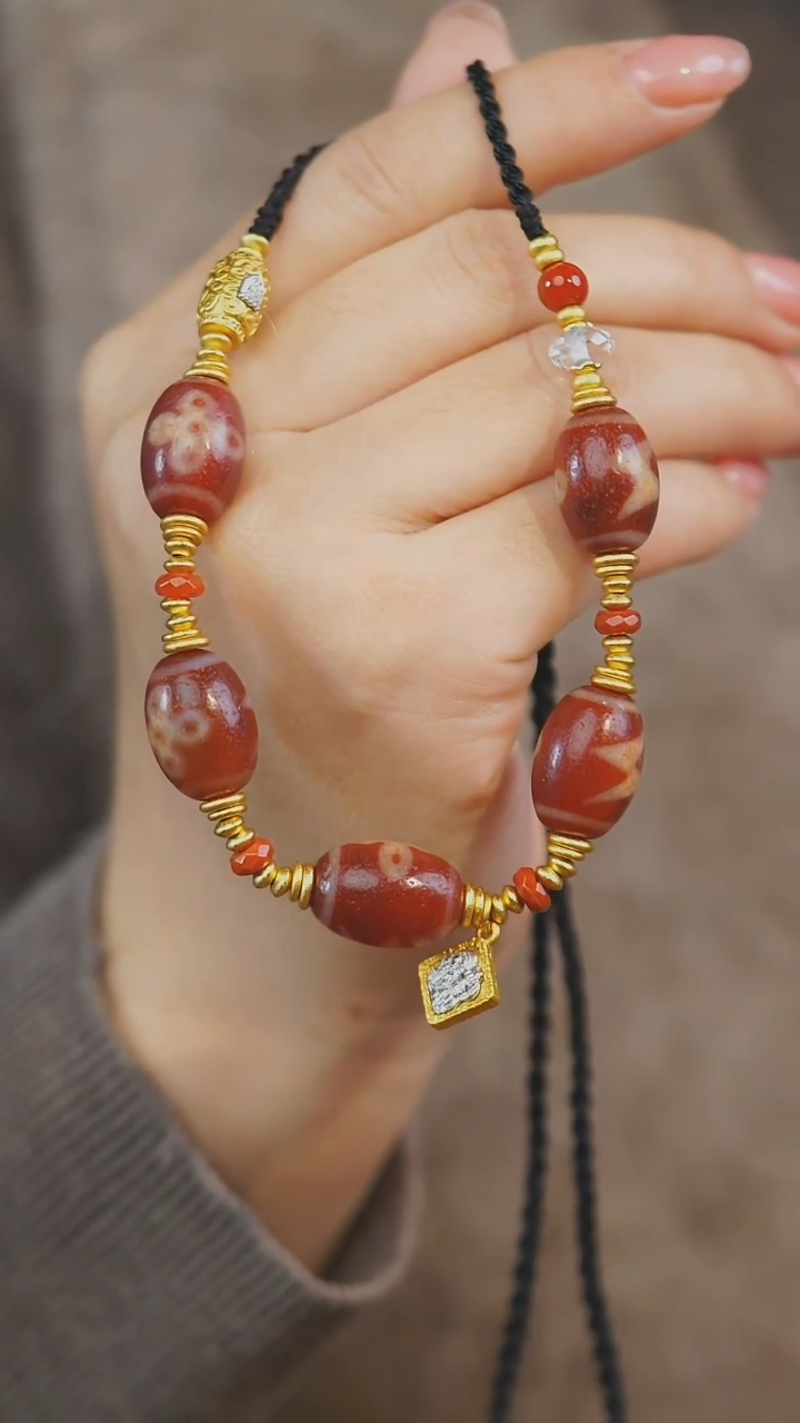 【闪购商品】玛瑙/玉髓项链未镶嵌多样性发其一